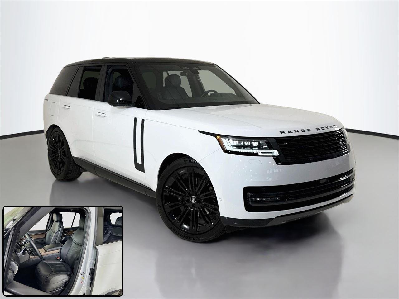 Used 2024 Fuji White Land Rover SE | Blackout Pkg | 360 Camera | Heated/Vented Seats image 2