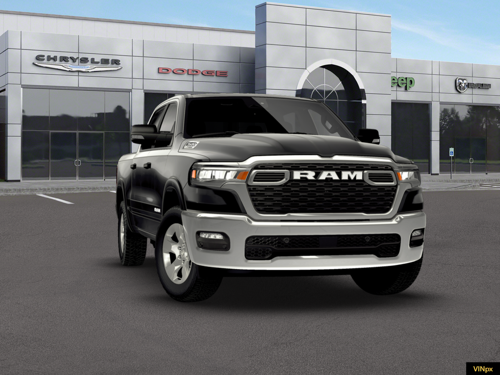 New 2026 Diamond Black Crystal Pearl-Coat Exterior Paint RAM Big Horn/Lone Star image 17