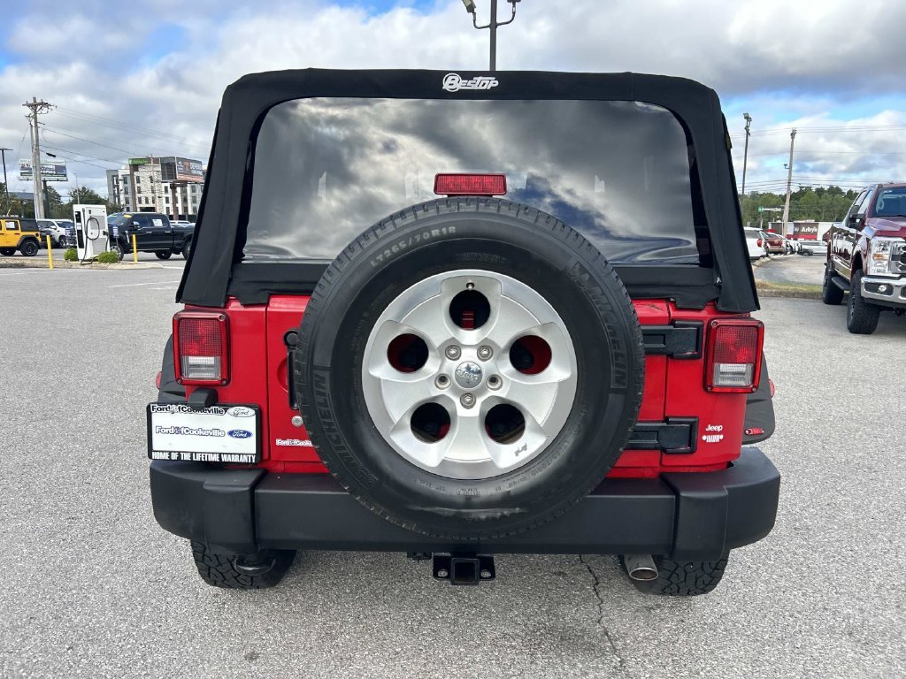 Used 2011 Flame Red Jeep Sport image 5