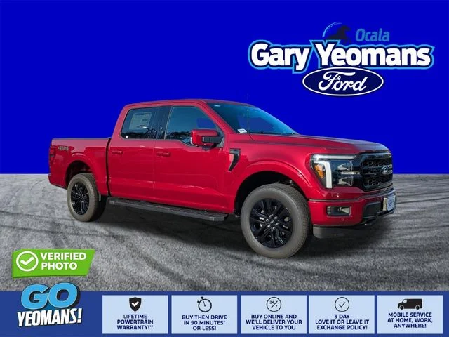 New 2026 Ruby Red Metallic Tinted Clearcoat Ford Lariat® image 1