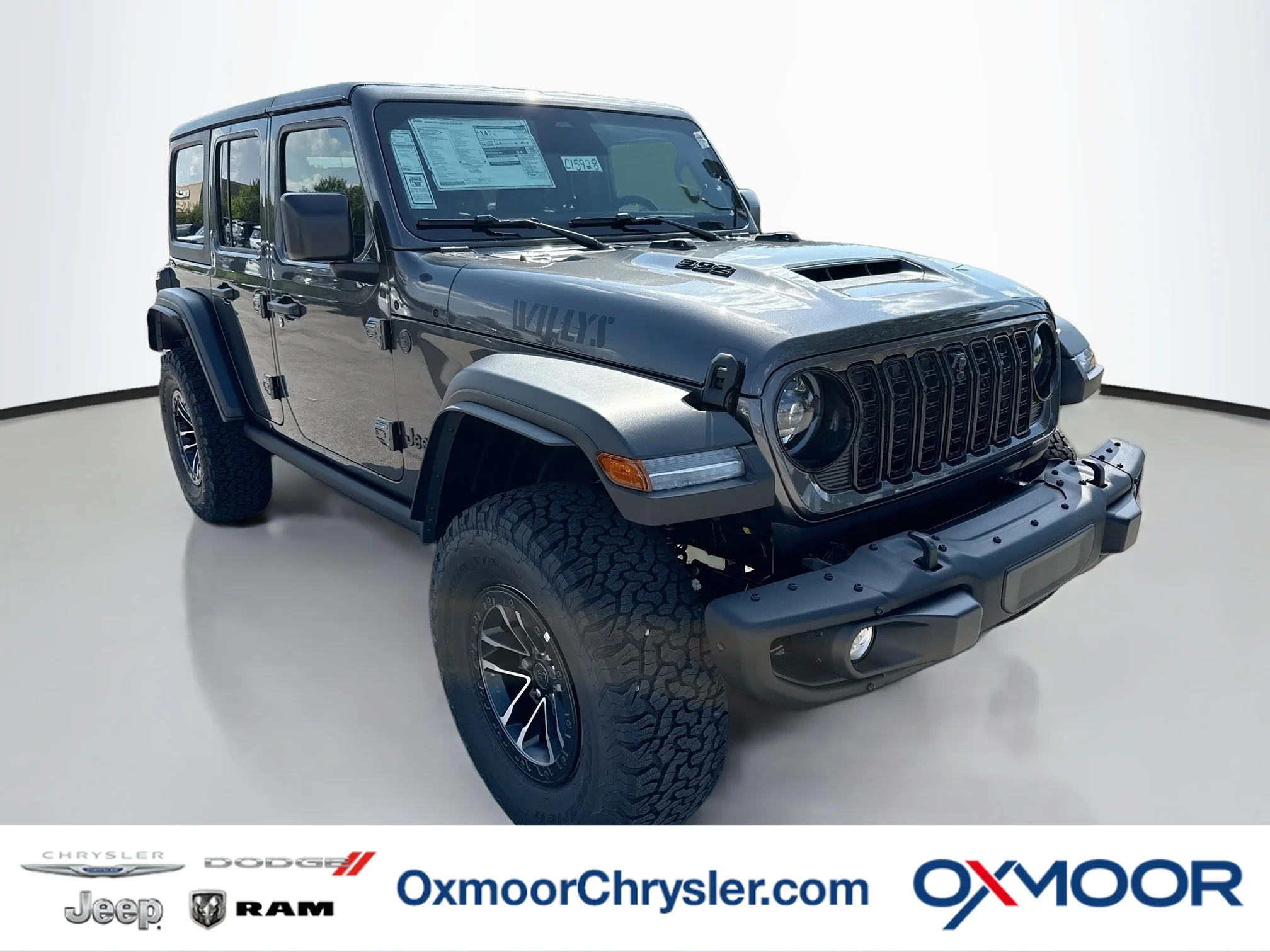 New 2027 Granite Crystal Metallic Clearcoat Jeep Willys 392 image 1