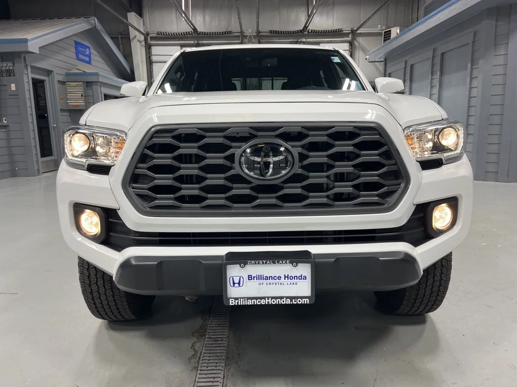 Used 2021 Super White Toyota TRD Off-Road image 2