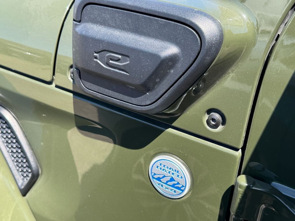 Certified Used 2023 Green Jeep Sahara 4xe image 8