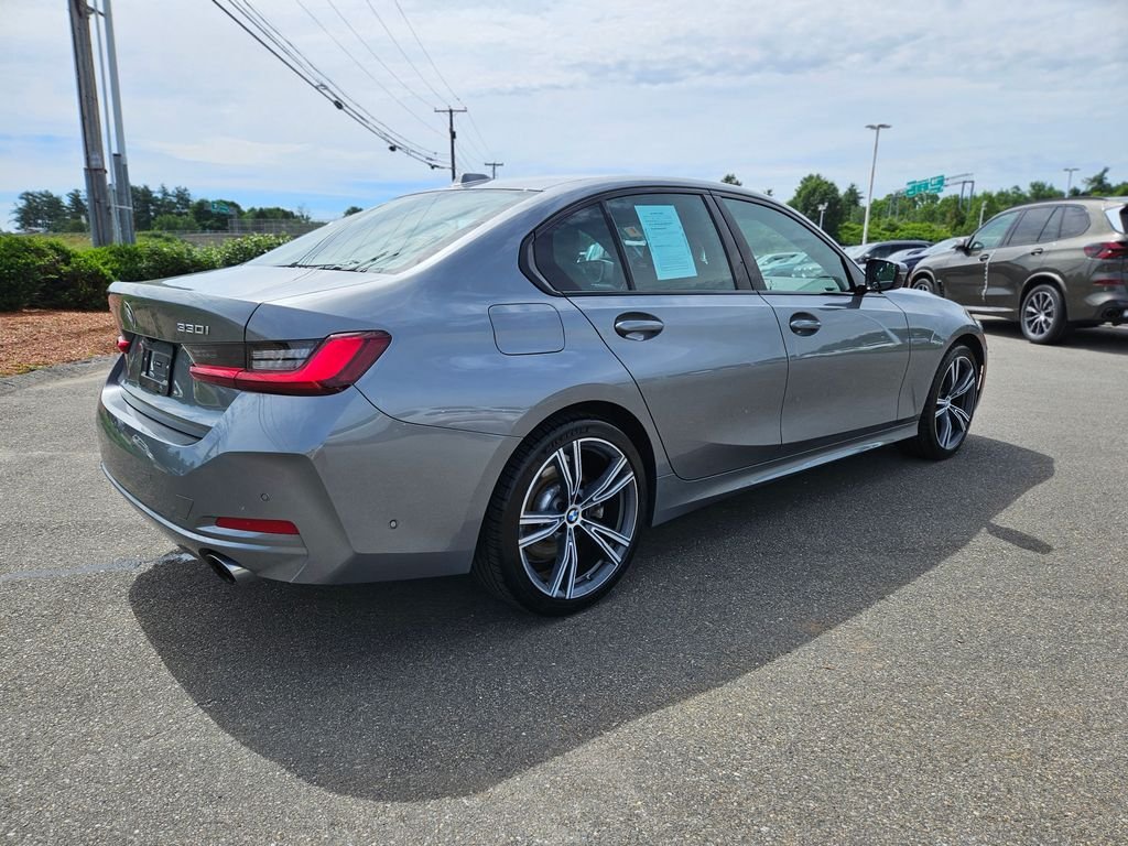Used 2023 Skyscraper Grey Metallic BMW 330i xDrive image 7