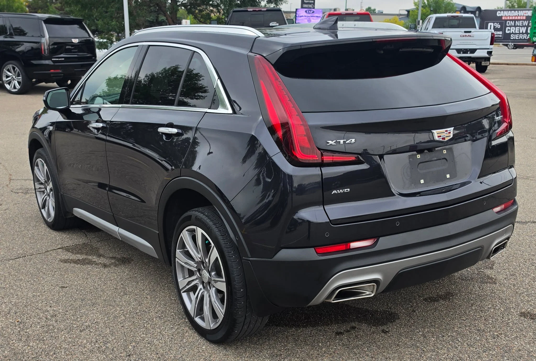 Used 2023 Black Cadillac AWD Premium Luxury Leather Sunroof Nav image 3