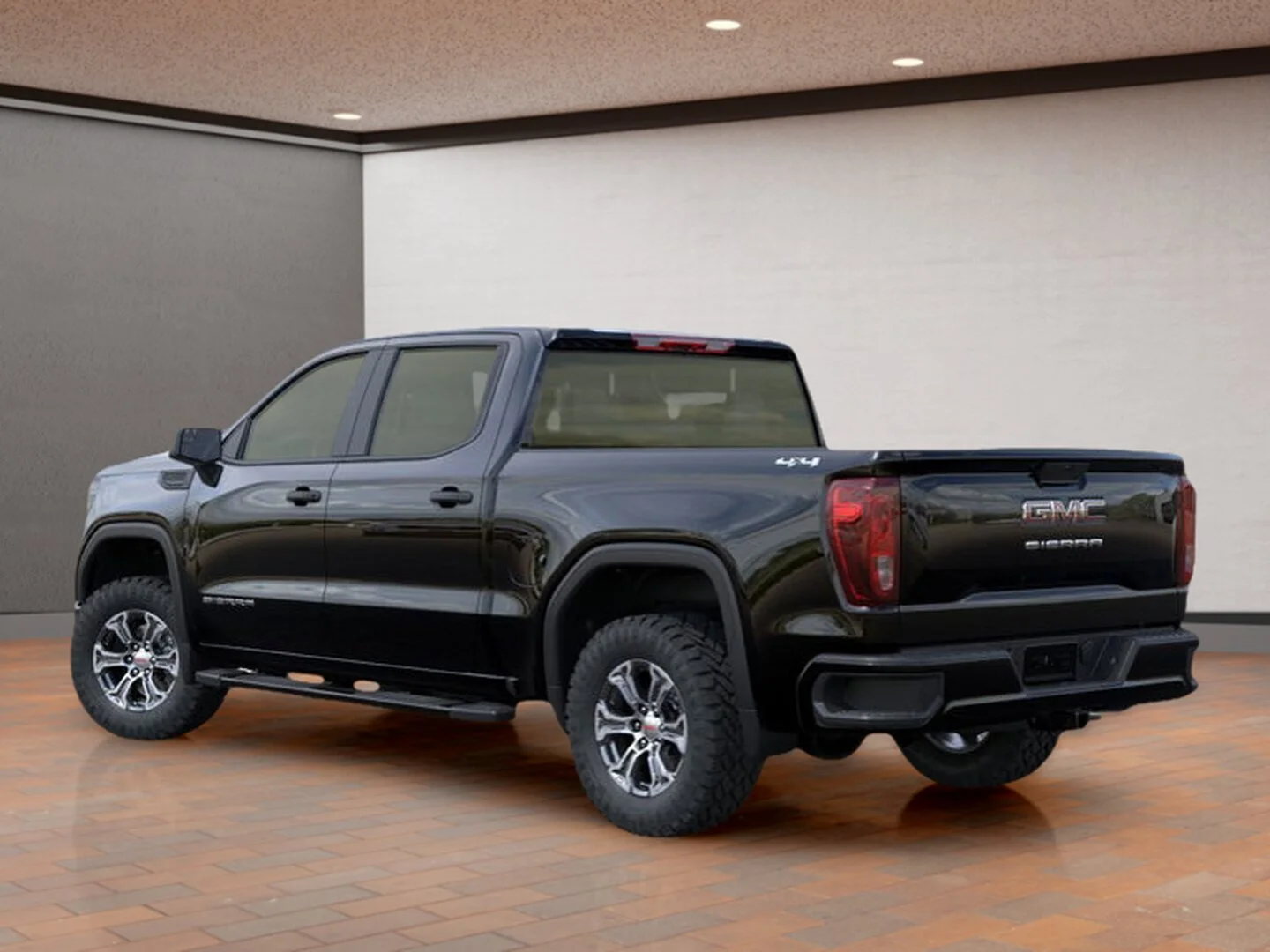 New 2026 Black GMC Crew Cab Short Box 4-Wheel Drive Pro image 3