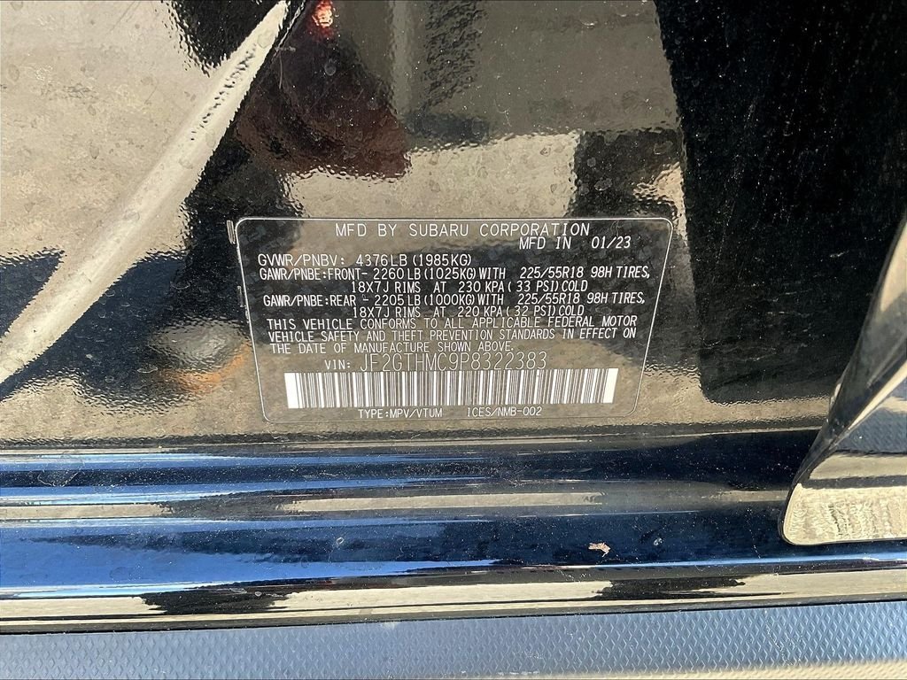Used 2023 Black Subaru Limited image 31