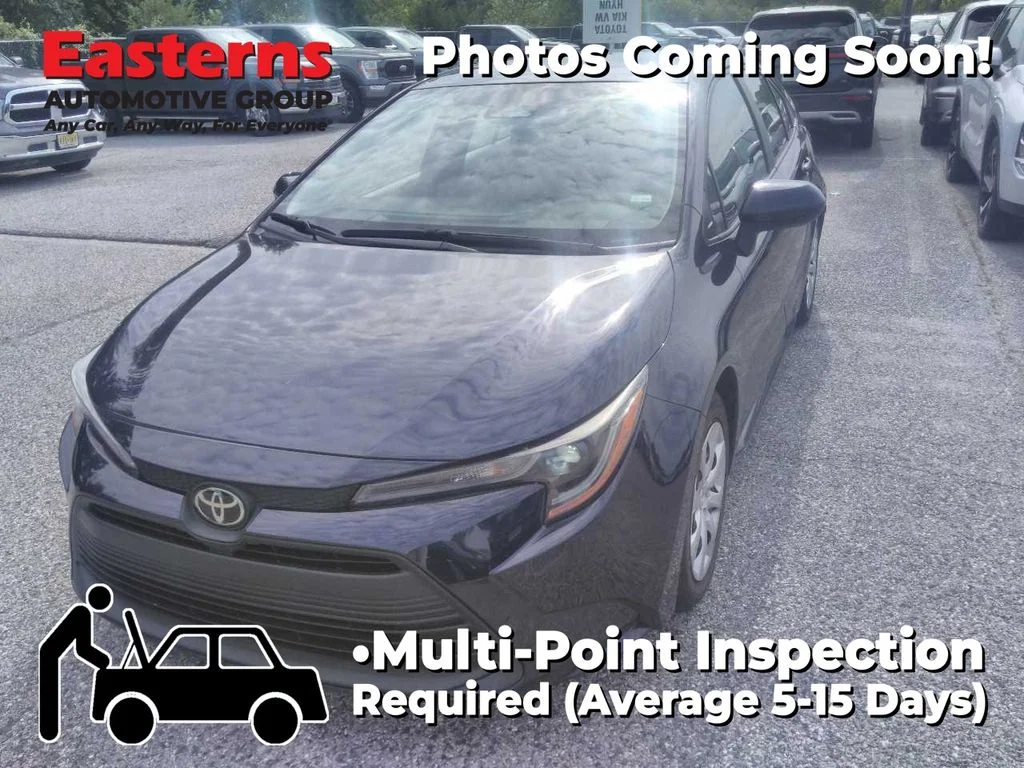 Used 2024 Blue Toyota LE image 1