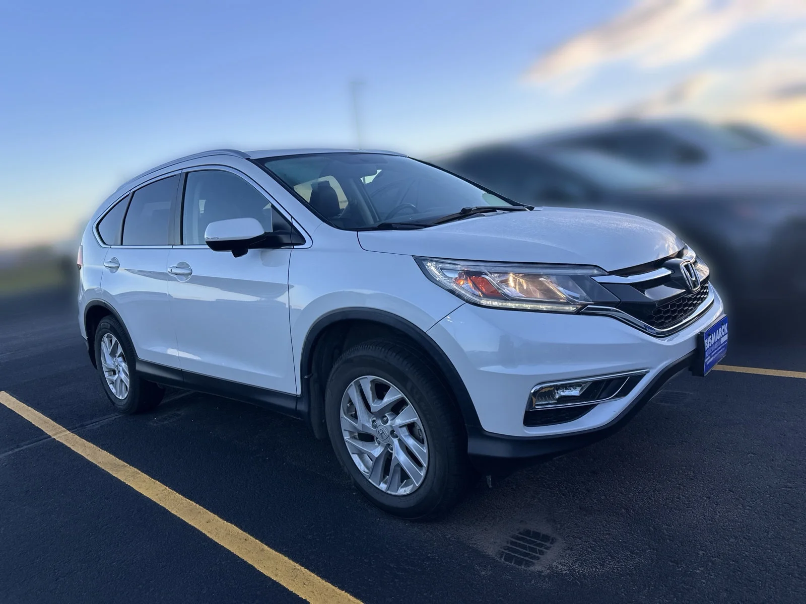 Used 2015 White Honda EX-L image 2