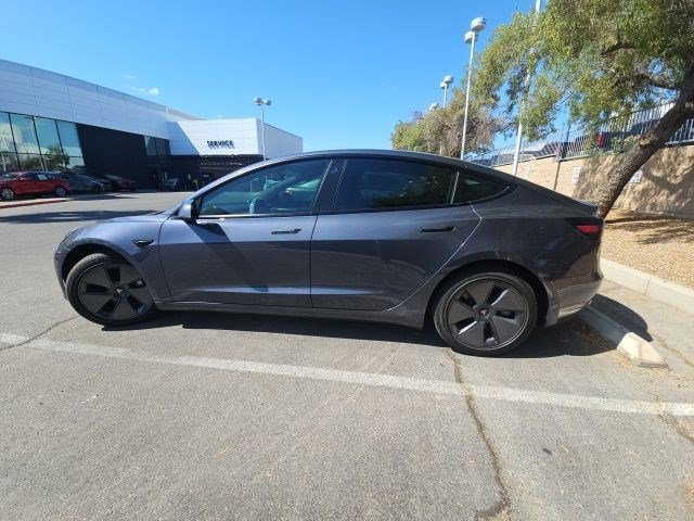 Used 2021 Midnight Silver Metallic Tesla Long Range image 2