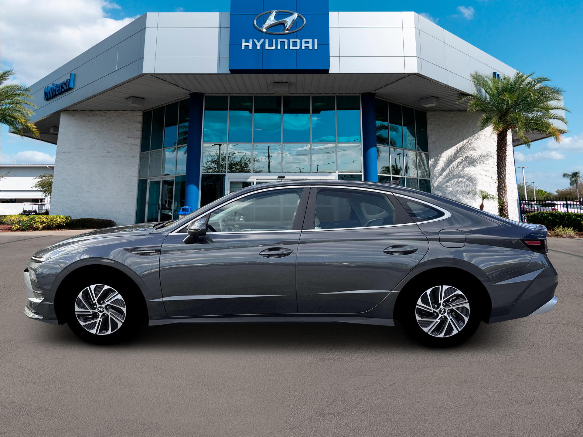New 2026 Gray Hyundai Blue image 3