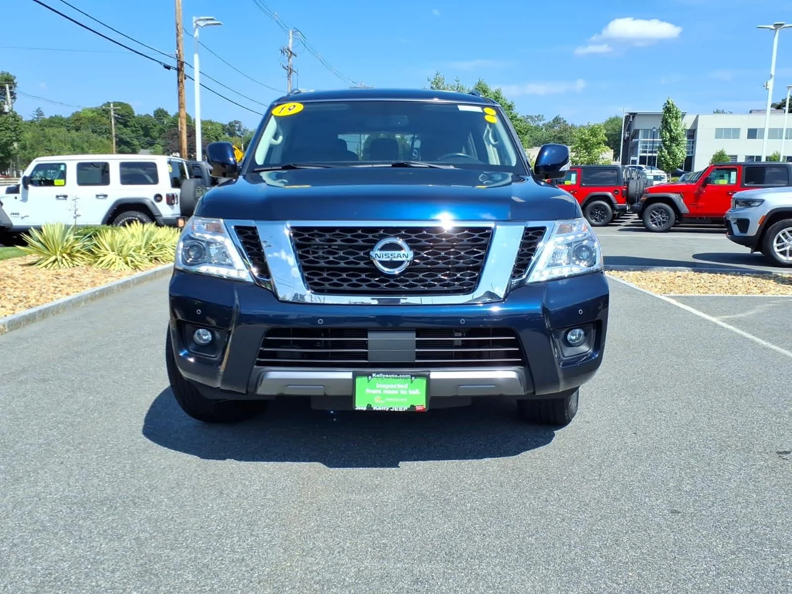 Used 2019 Hermosa Blue Pearl Nissan SV image 3