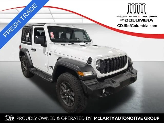 Used 2024 White Jeep Sport S image 1