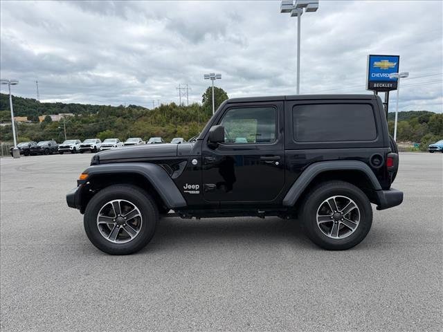 Used 2020 Black Clearcoat Jeep Sport S image 2