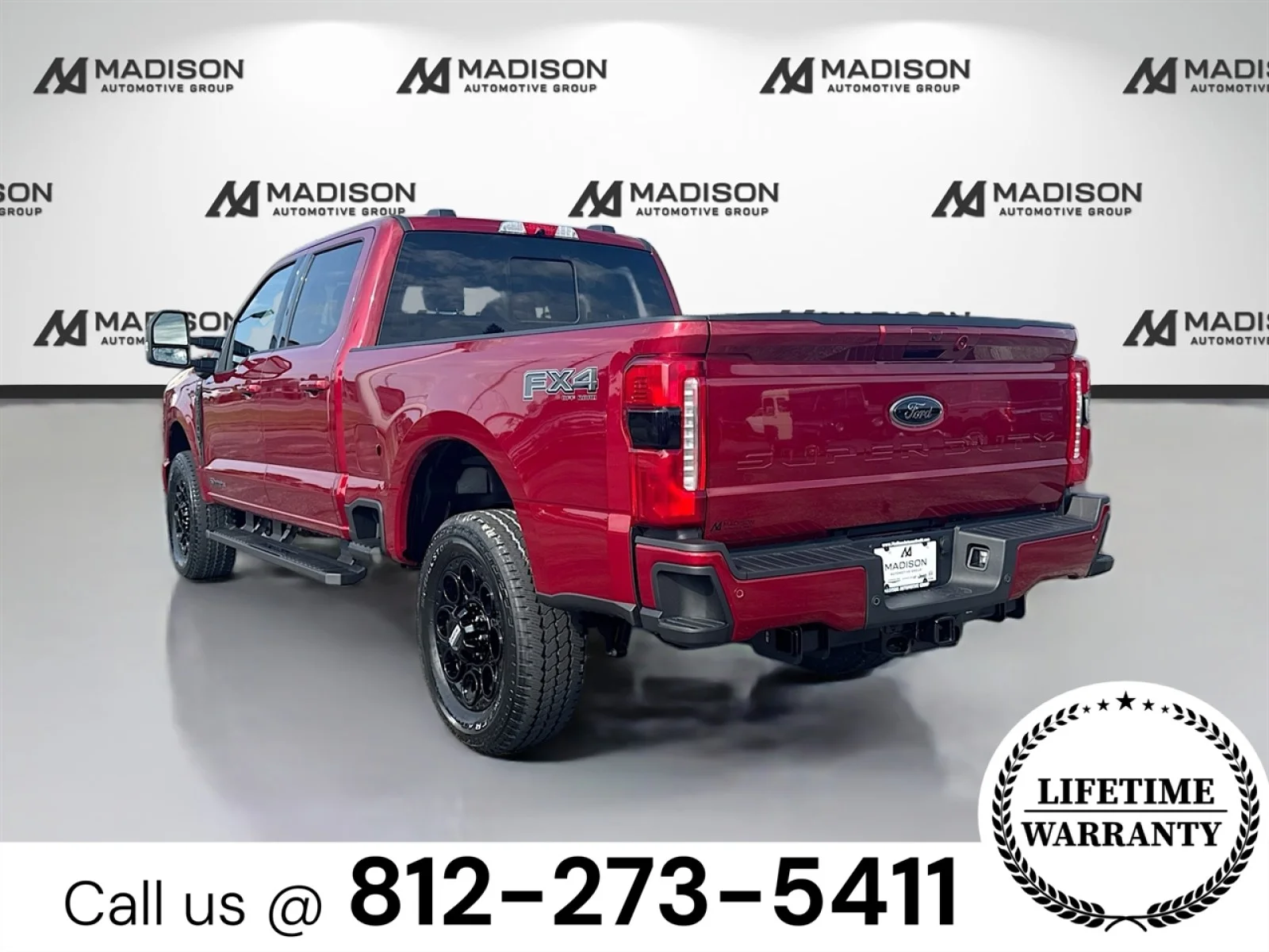 New 2026 Ruby Red Metallic Tinted Clearcoat Ford F-350® Lariat® image 7