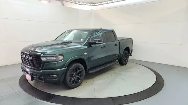 New 2026 Serrano-Green Metallic Exterior Paint RAM Laramie image 3