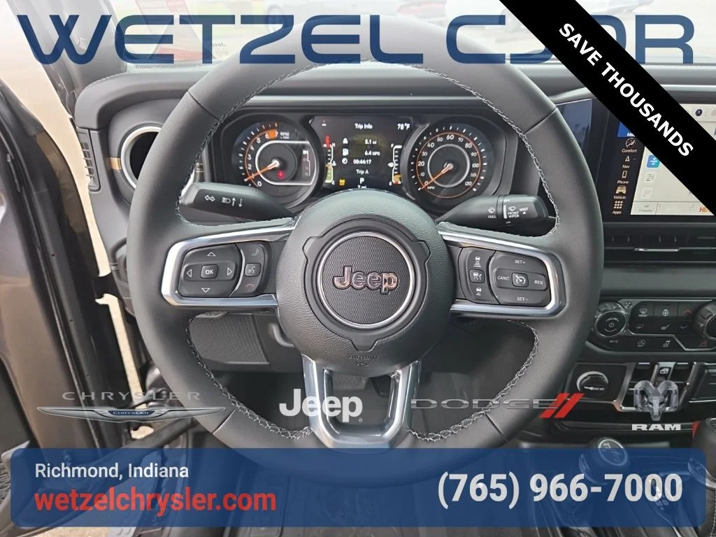 New 2025 Gray Jeep Sahara image 16
