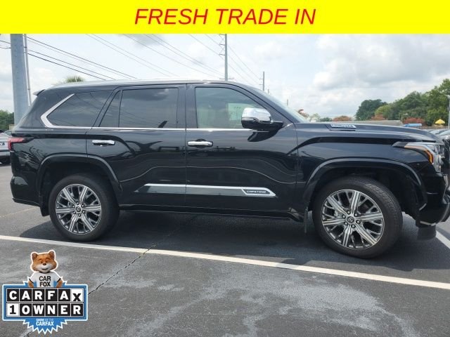 Used 2024 Black Toyota Capstone image 1