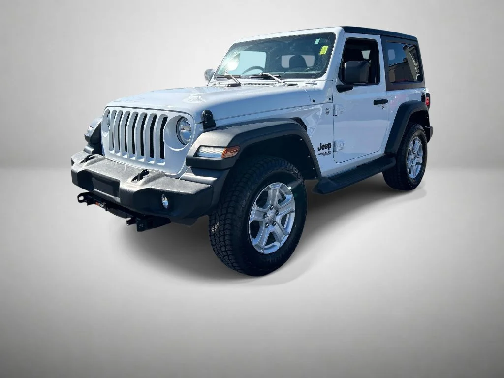 Used 2021 White Jeep Sport S image 7