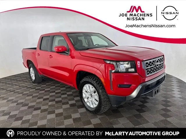 Used 2022 Red Nissan SV image 1