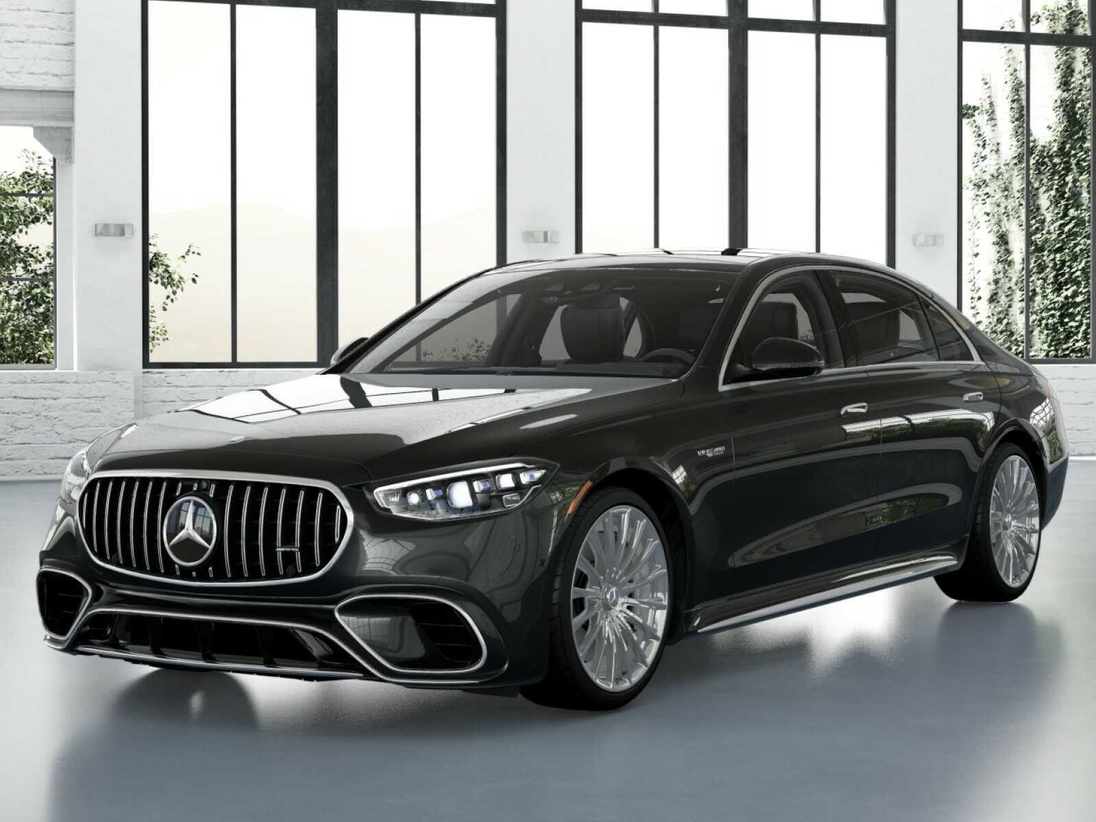 New 2026 Graphite Grey Metallic Mercedes-Benz S 63 E AMG® 4D Sedan 4MATIC®  image 2