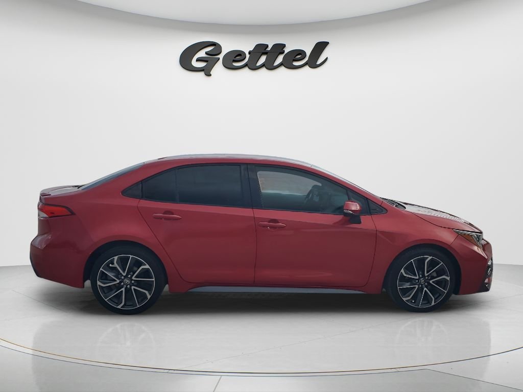 Certified Used 2021 Red Toyota SE image 4