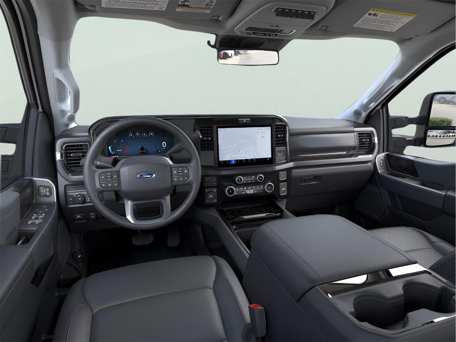 New 2026 Star White Metallic Tri-Coat Ford F-350® Lariat® image 9