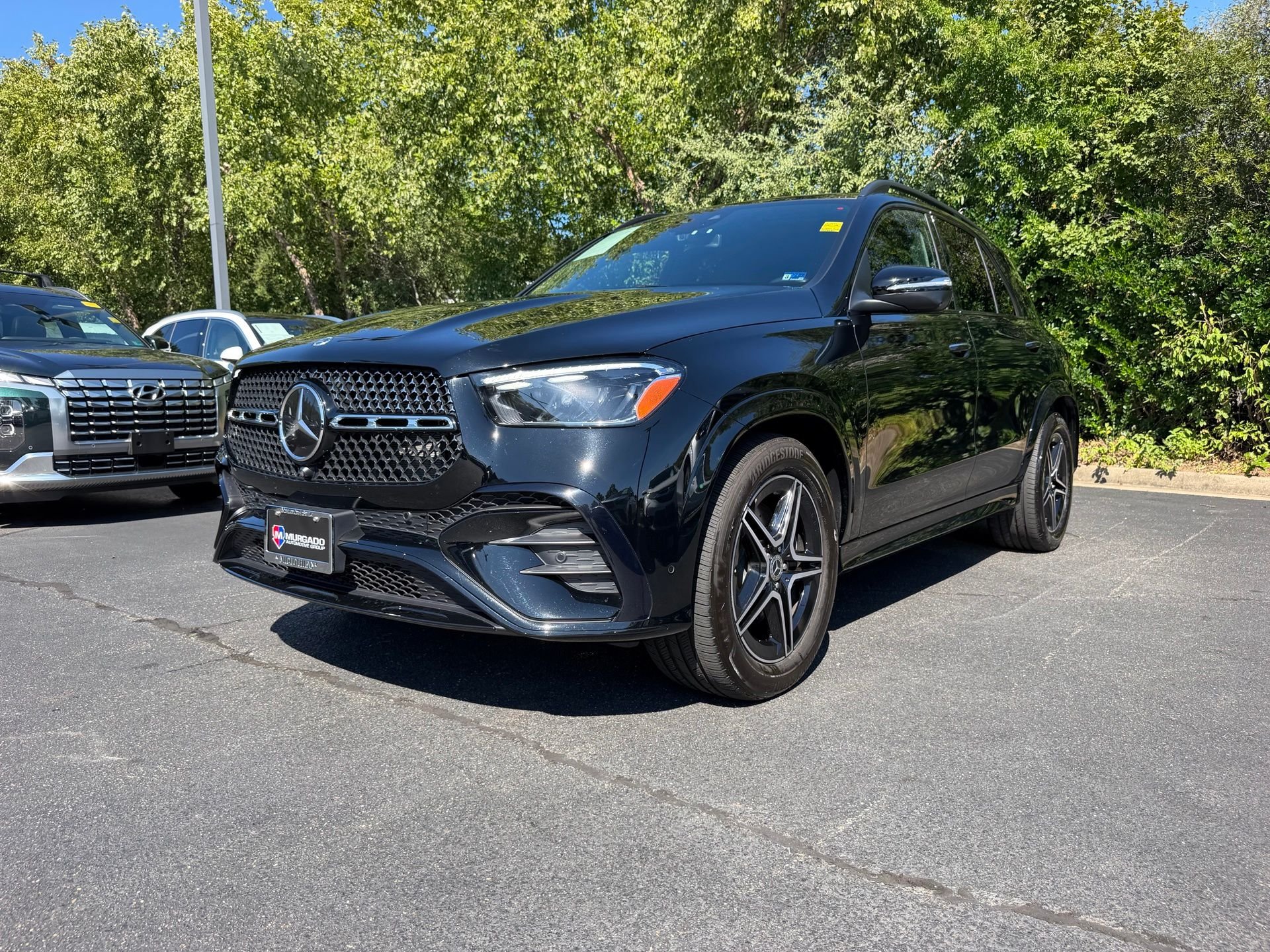 Certified Used 2025 Black Mercedes-Benz GLE 450e image 3