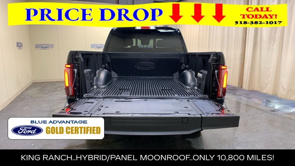 Certified Used 2025 Black Metallic Ford King Ranch image 25