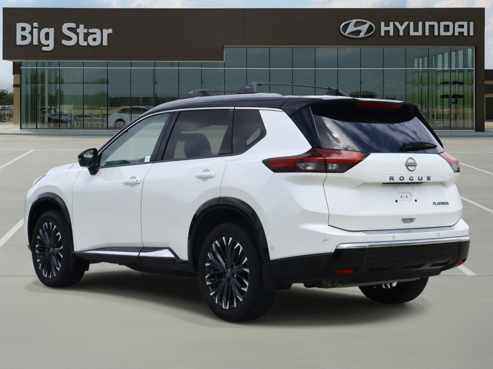 Used 2025 Everest White Pearl/Super Black Nissan Platinum image 3