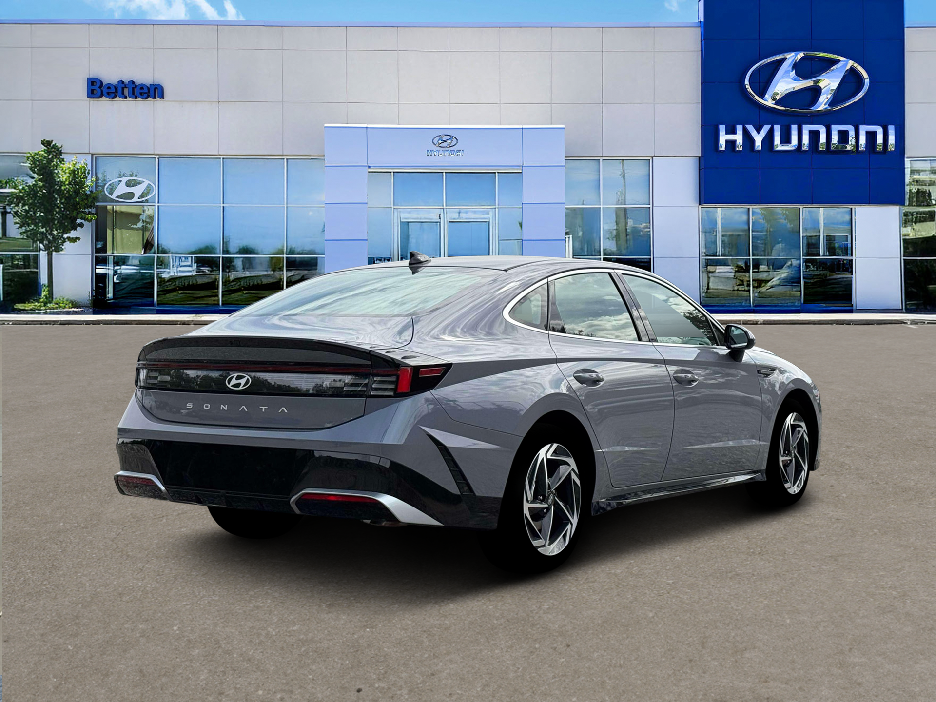 New 2026 Blue Hyundai SEL Sport image 7