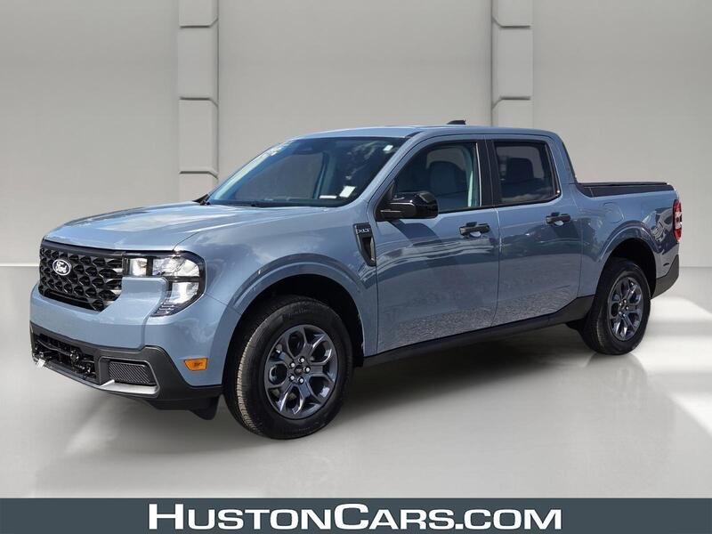 Used 2025 Azure Gray Metallic FORD XLT AWD SUPERCREW image 1