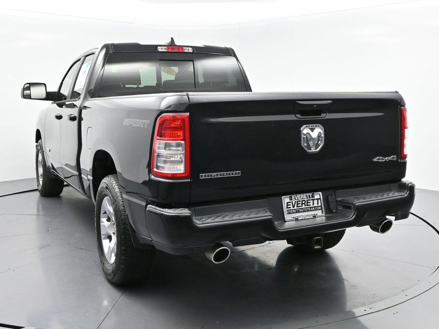 Used 2023 Diamond Black Crystal Pearlcoat Ram Big Horn image 6