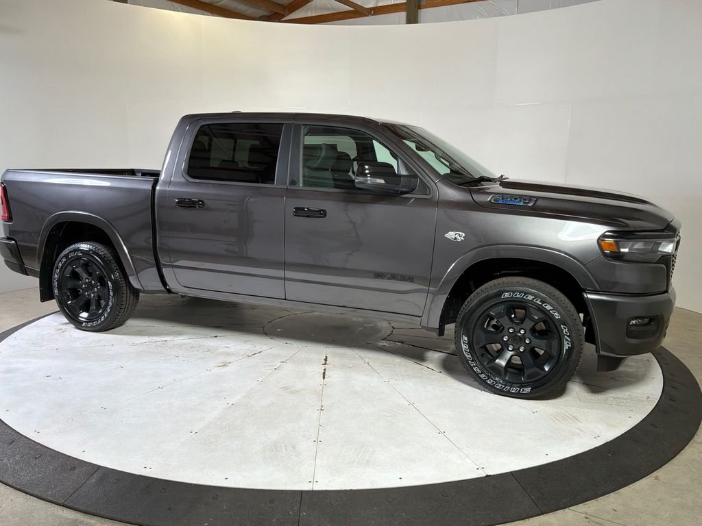New 2026 Granite Crystal Metallic Clear-Coat Exterior Paint RAM Big Horn/Lone Star image 8