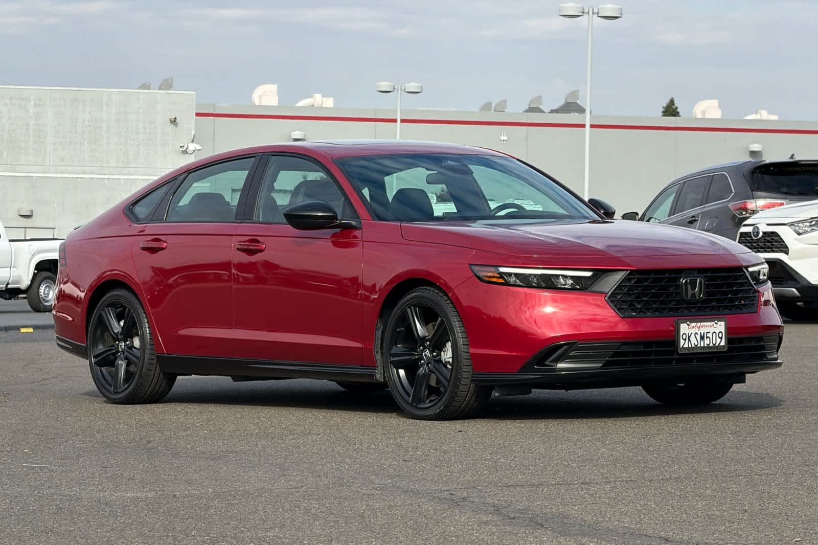 Used 2024 Radiant Red Metallic Honda Sport-L image 5
