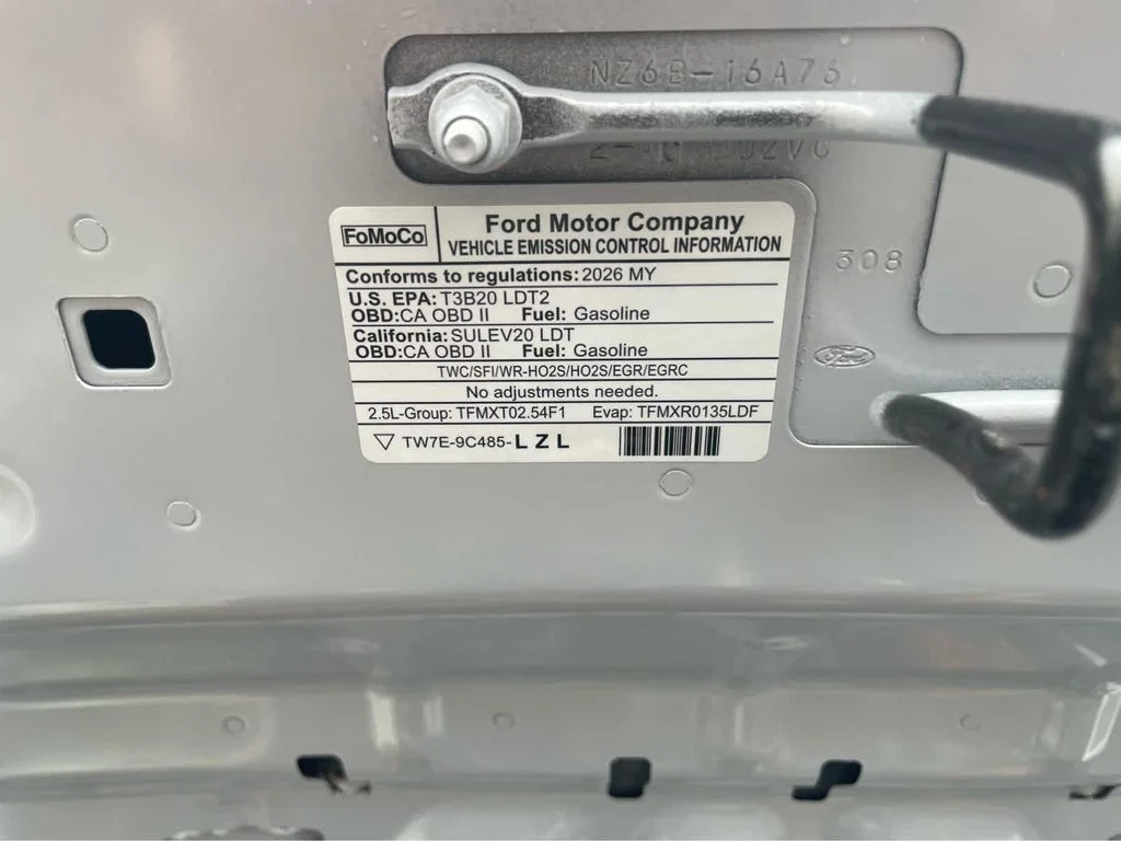 New 2026 Space White Metallic Ford XLT image 34