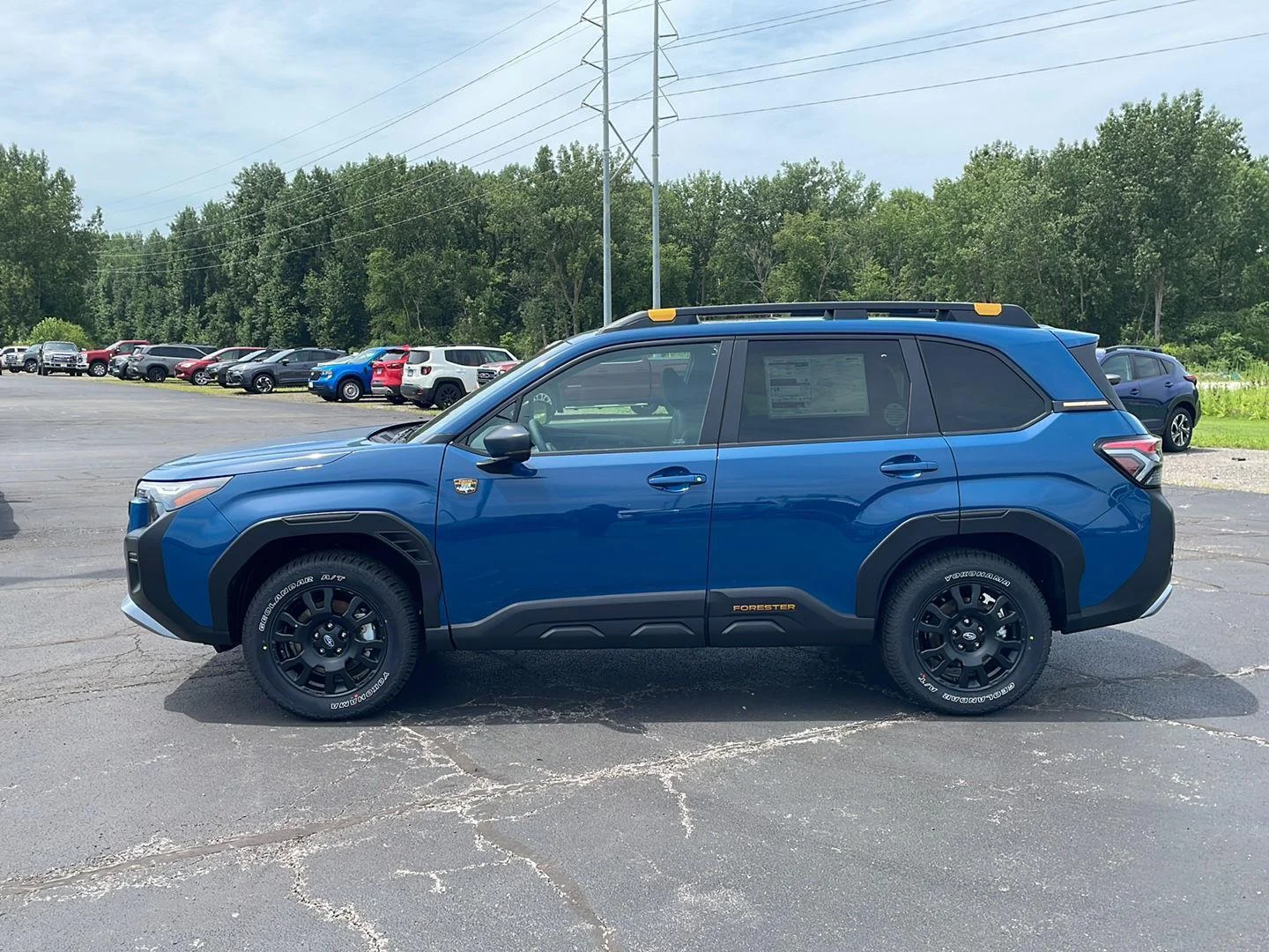 New 2026 Geyser Blue Subaru Wilderness image 2