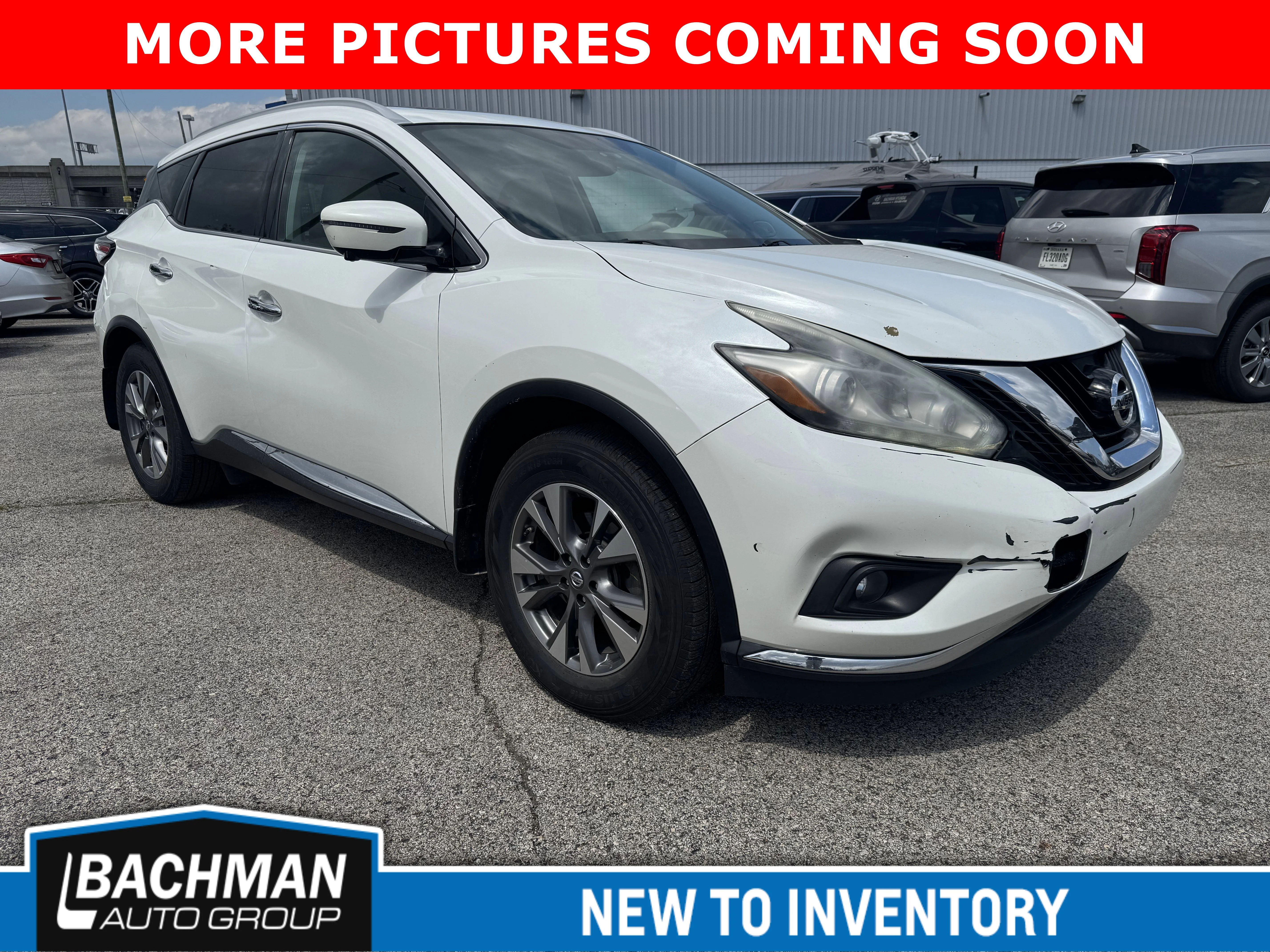 Used 2015 Nissan Murano SL with VIN 5N1AZ2MH4FN291650 for sale in Jeffersonville, IN