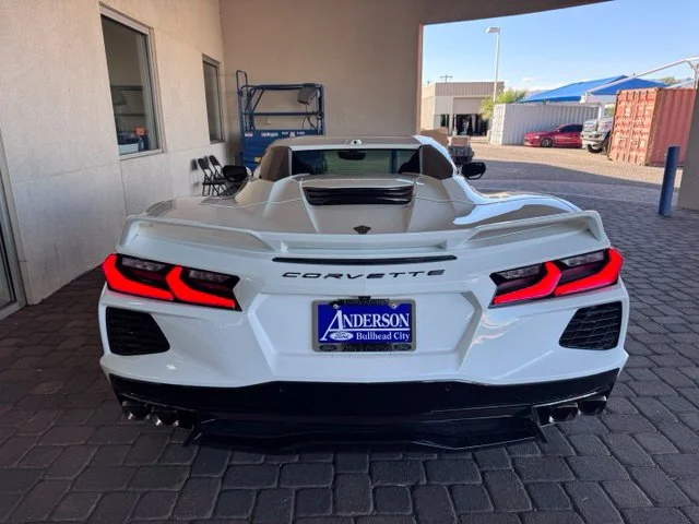 Certified Used 2023 Arctic White Chevrolet Stingray image 4
