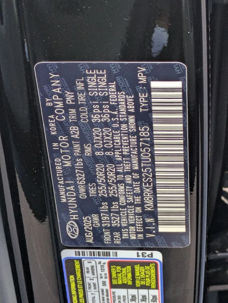 New 2026 Black Hyundai Limited image 26