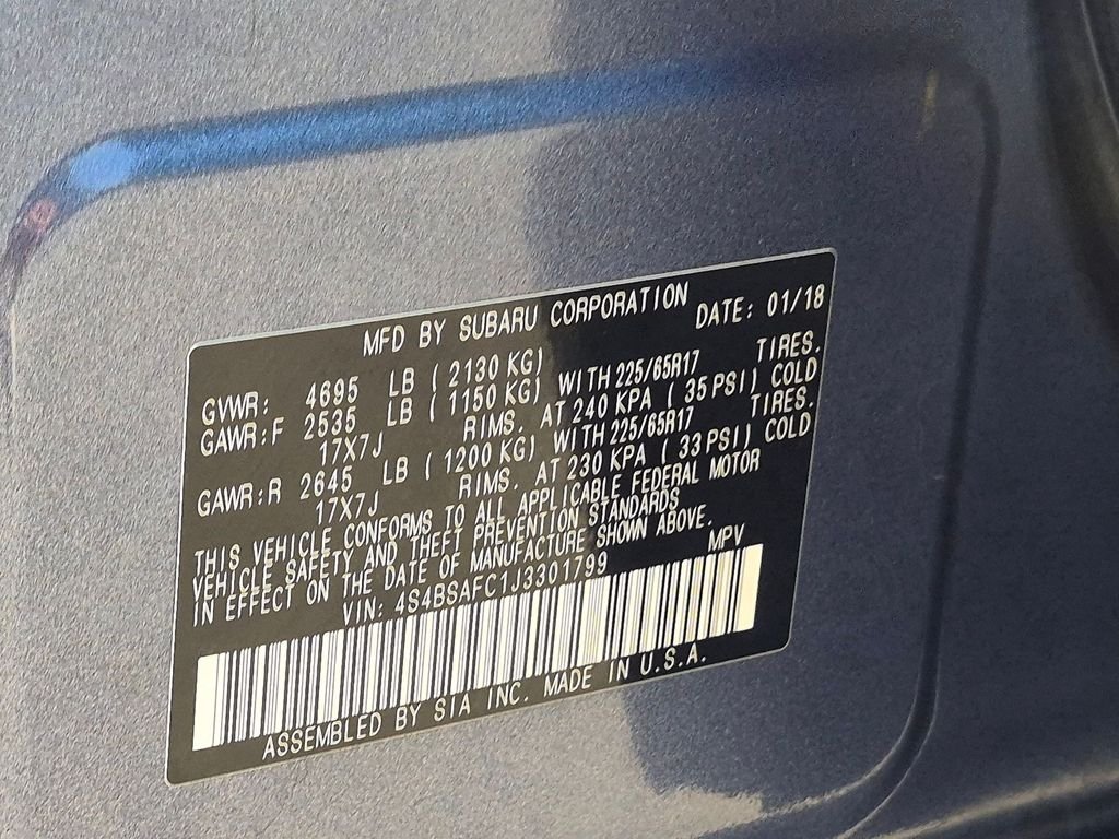 Used 2018 Blue Subaru 2.5i Premium image 33