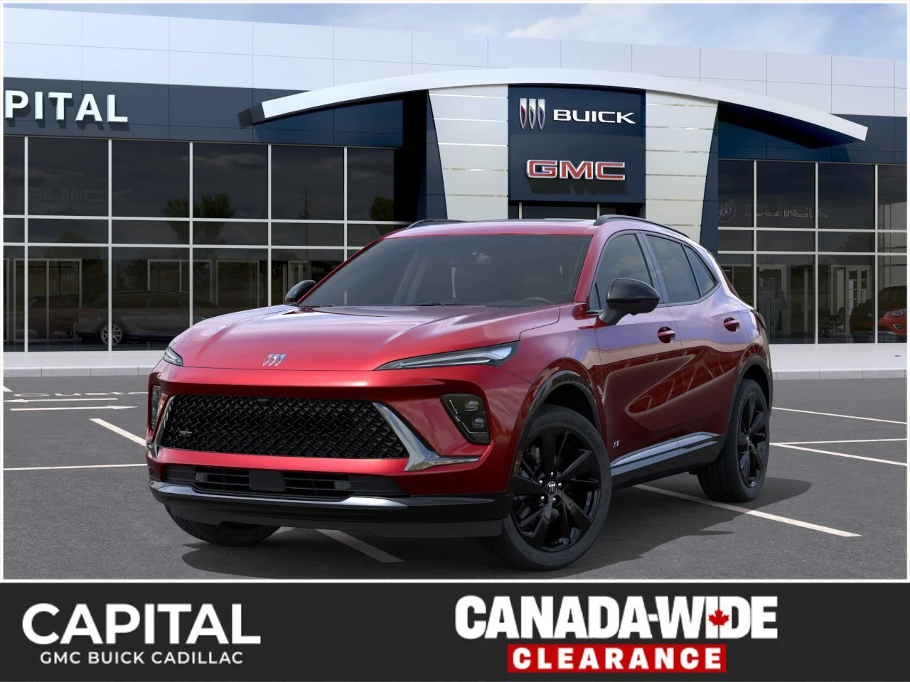 New 2026 Brilliant Red Buick Sport Touring AWD image 1