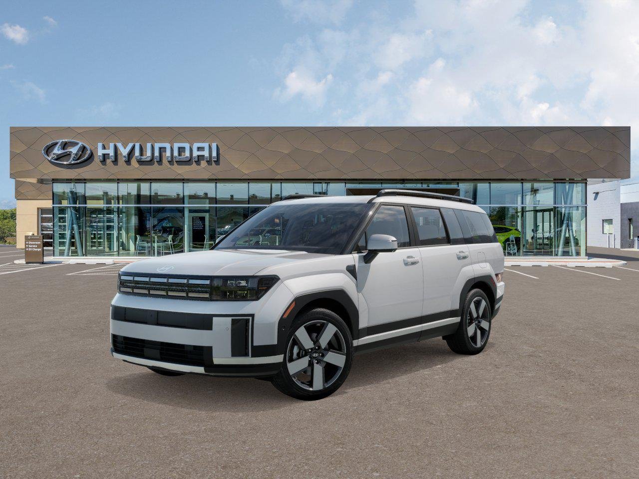 New 2027 Serenity White Hyundai Limited FWD image 1