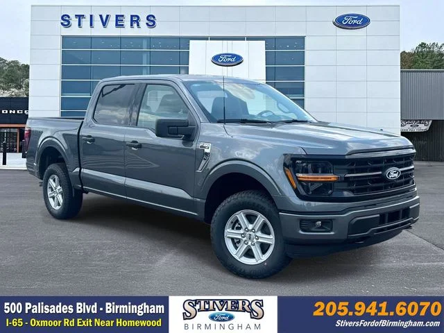 New 2026 Gray Ford XLT image 1