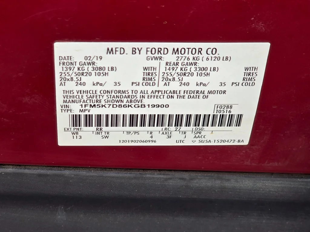 Used 2019 Red Ford XLT image 53