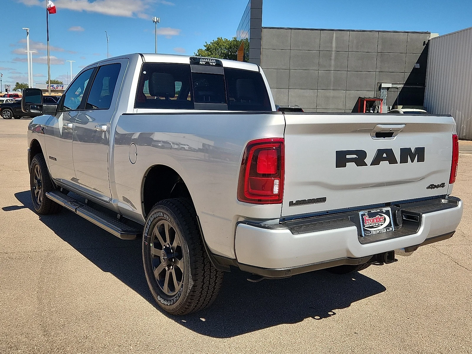 New 2027 Silver-Zynith  Paint Ram LARAMIE CREW CAB 4X4 6