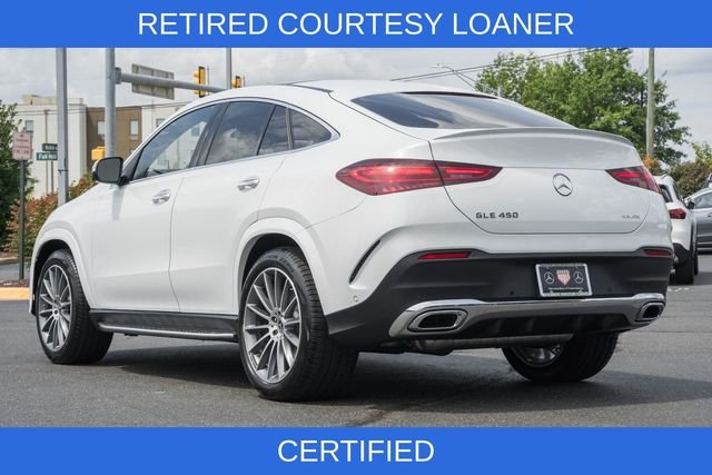 Certified Used 2026 White Mercedes-Benz GLE 450 Coupe image 5