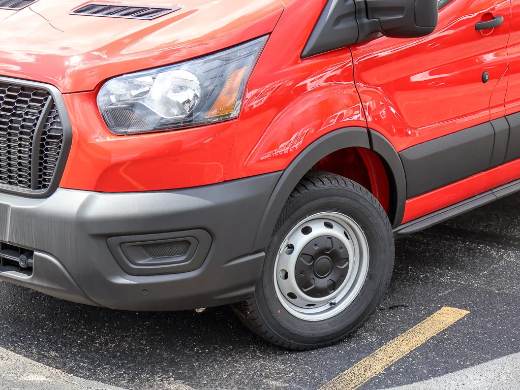 New 2026 Race Red Ford Cargo Van image 2