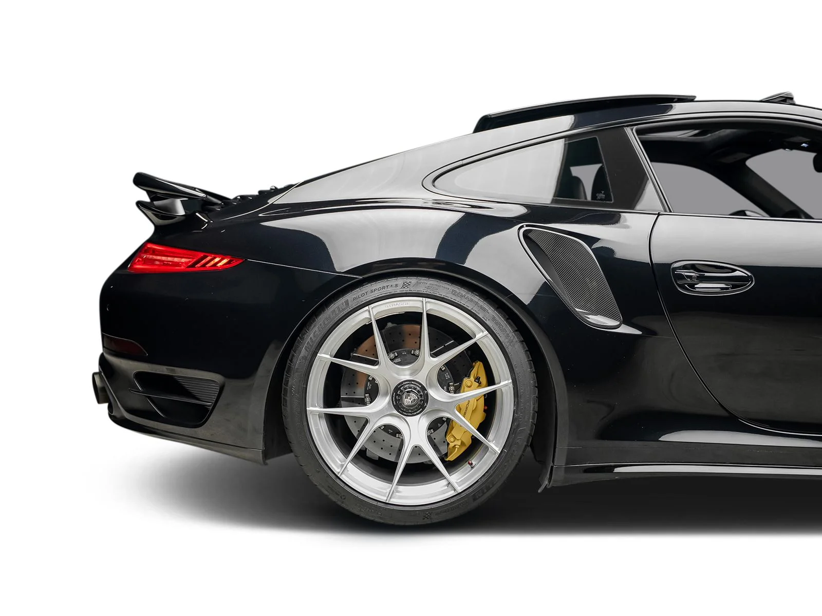 Used 2015 Black Porsche Turbo S image 32