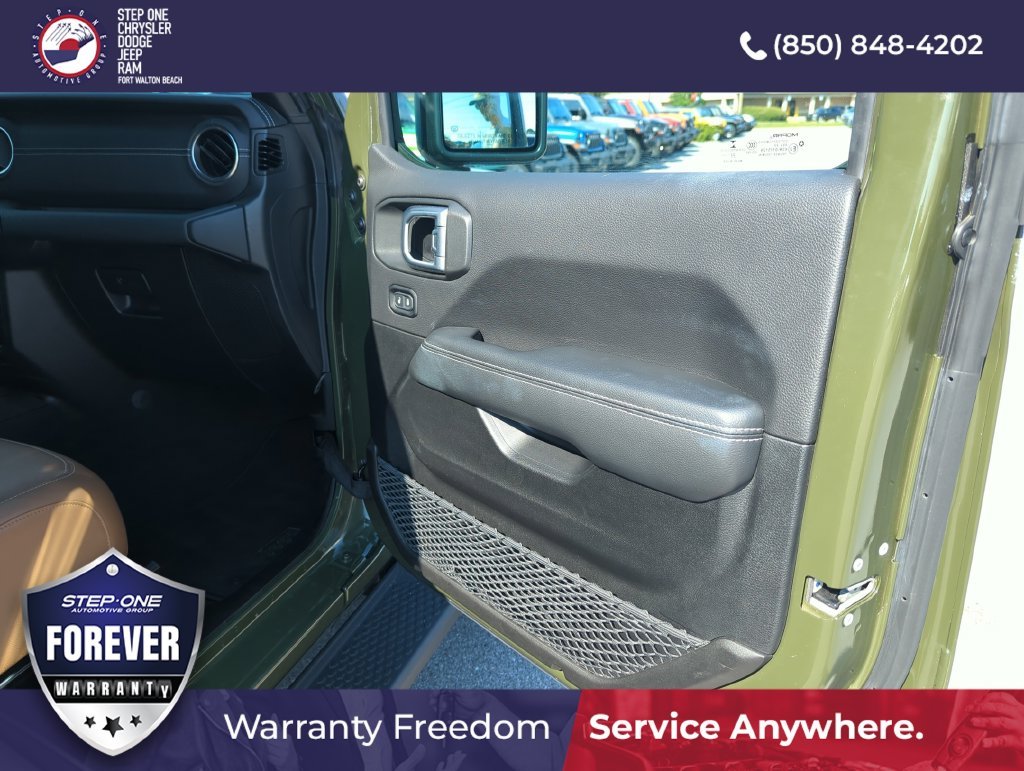 Used 2022 Green Jeep Unlimited Sahara 4xe image 30